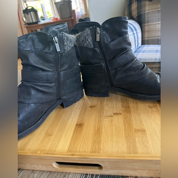 Torrid Ankle Moto Style Booties Size 11 - Picture 4 of 4
